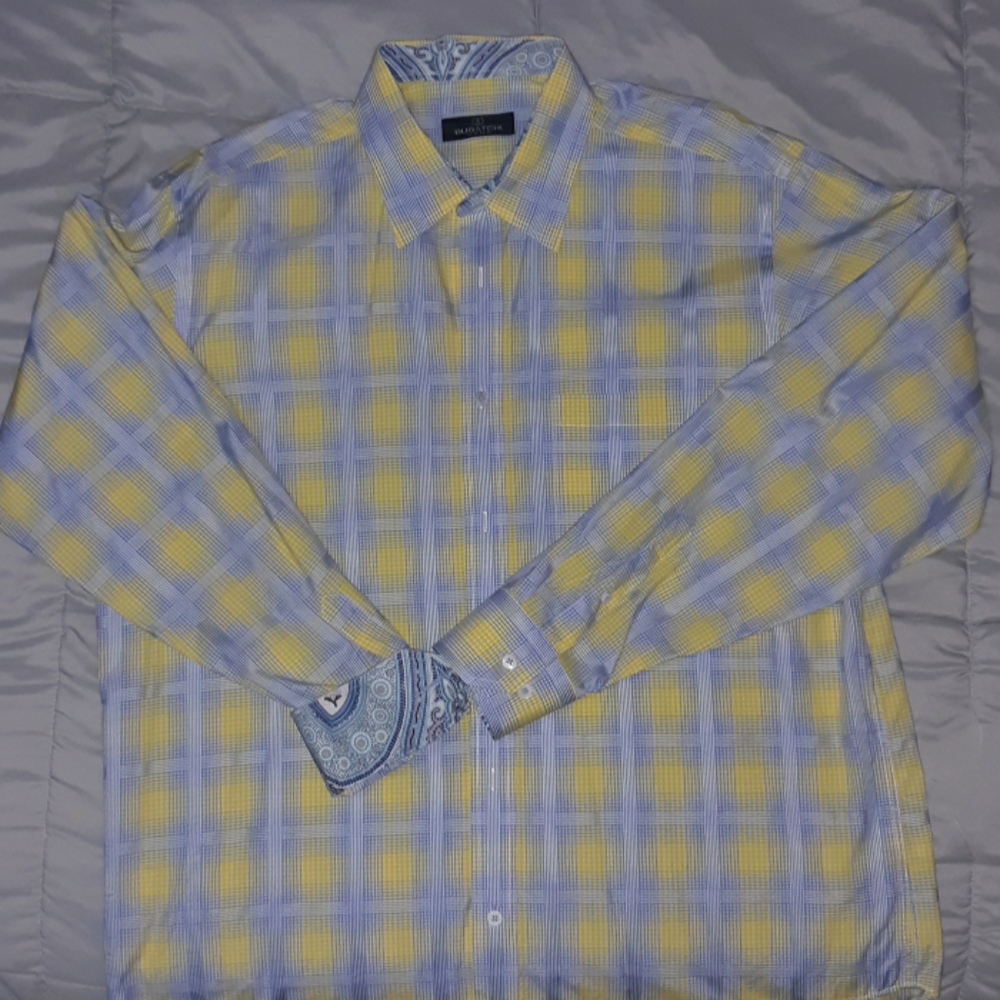 Men's Bugatchi uomo button-down casual shirt